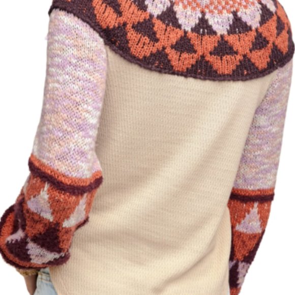 Free People Swit the Small Stuff Mock Neck Sweater - Picture 5 of 13